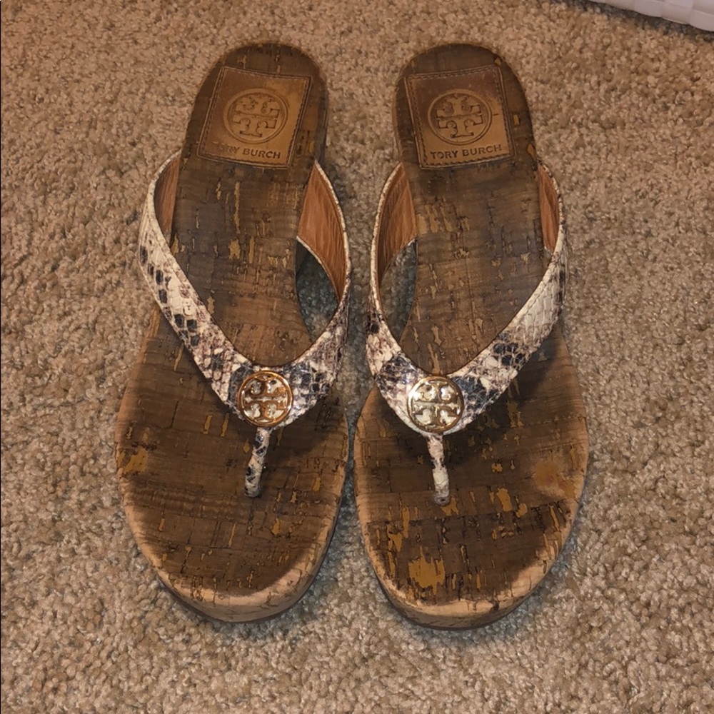 Tory Burch wedge sandals